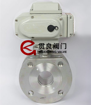 電動(dòng)對夾球閥